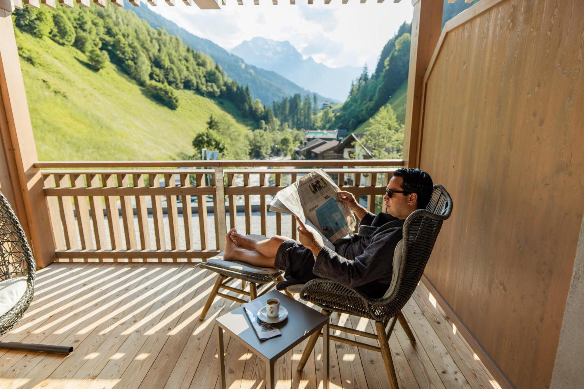 Zillergrundrock Luxury Mountain Resort Mayrhofen Eksteriør billede